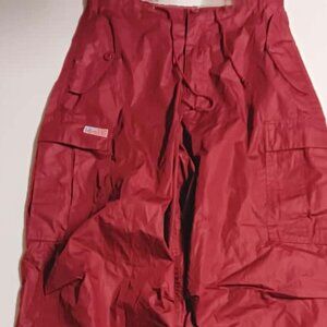 VTG Y2K UFO Rave pants baggy cargo parachute pants SIZE M